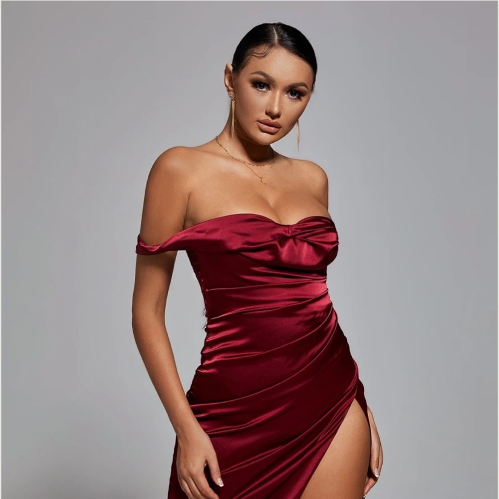 Satin dress